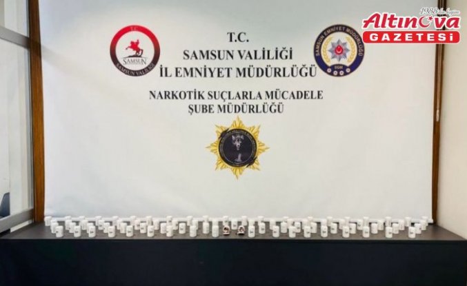 Samsun'da uyuşturucu operasyonlarında 4 zanlı yakalandı