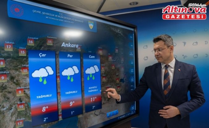 Hafta boyunca yurt genelinde yağışlı hava etkili olacak