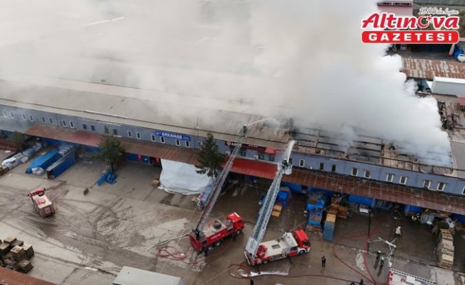 Ordu'da 2 iş yerinde hasara yol açan yangın kontrol altına alındı
