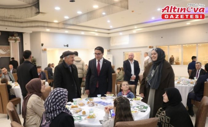 Asarcık'ta toplu iftar programı düzenlendi
