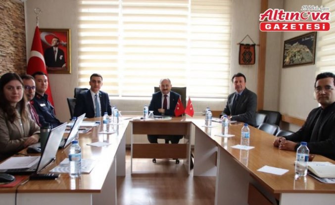 Atatürk ve İstiklal Yolu Yürüyüşü Koordinasyon Toplantısı yapıldı