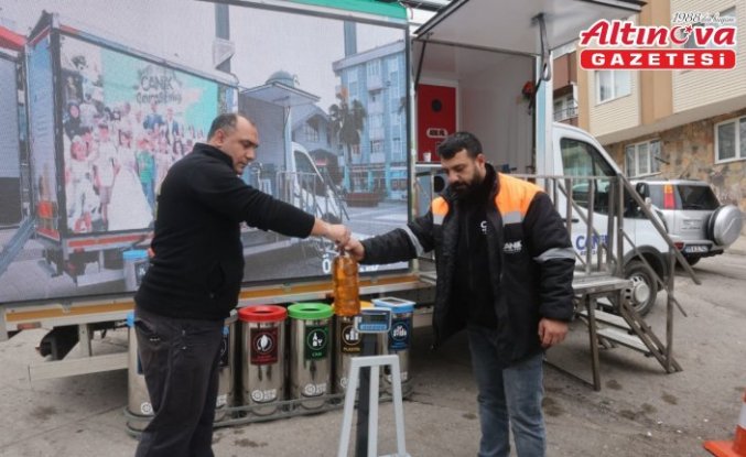 Canik'te sıfır atık projeleriyle geri dönüşüm teşvik ediliyor