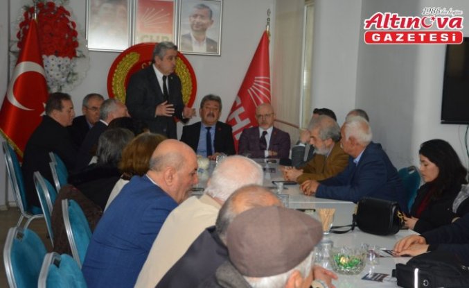 CHP Havza İlçe Başkanlığınca bayramlaşma programı düzenlendi