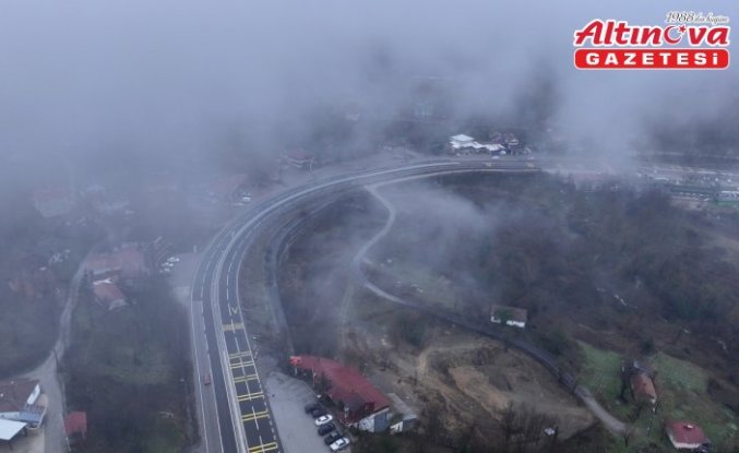 D-100 kara yolu Bolu Dağı geçişinde sis etkili oldu
