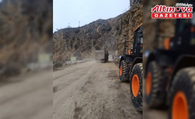 Gümüşhane-Giresun kara yolu ulaşıma açıldı