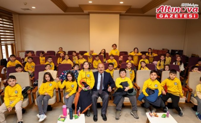 Öğrencilerden Taşköprü Belediye Başkanına ziyaret