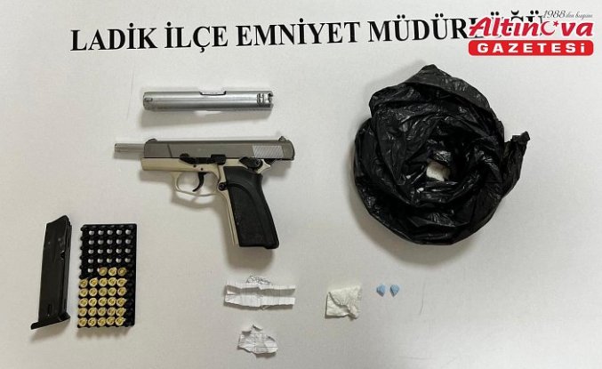 Samsun'da uyuşturucu operasyonunda 1 kişi gözaltına alındı