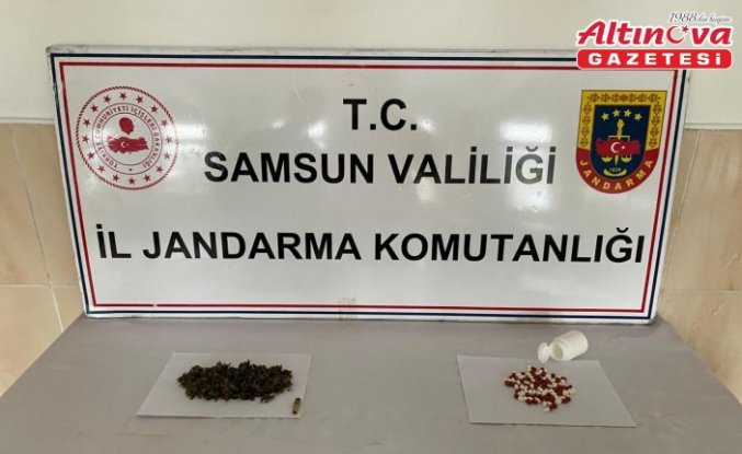 Samsun'da uyuşturucu operasyonunda 1 zanlı yakalandı