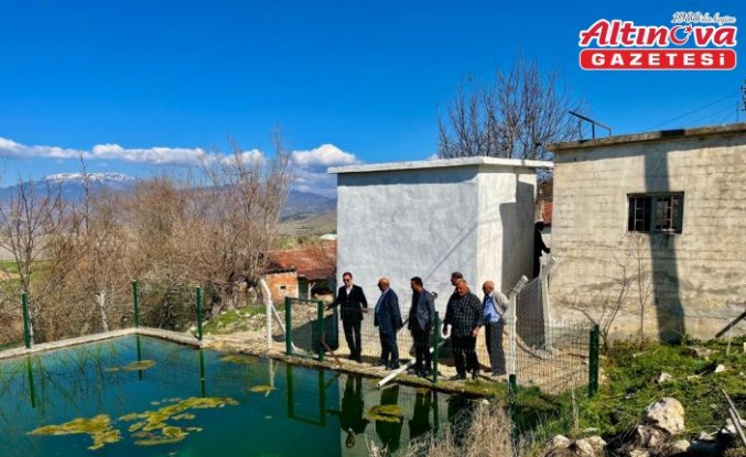 Suluova Kaymakamlığı Yüzbeyi ve Özalakadı köylerine su deposu yaptırdı