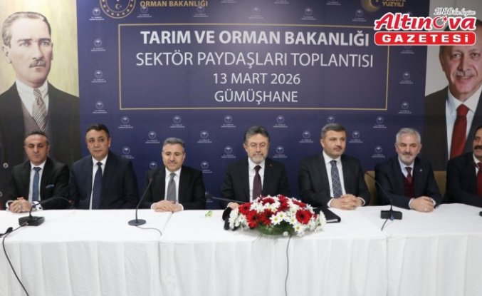 Tarım ve Orman Bakanı İbrahim Yumaklı, Gümüşhane'de konuştu: