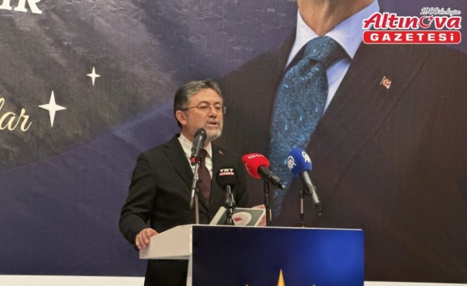 Tarım ve Orman Bakanı Yumaklı, Gümüşhane'de iftar programında konuştu: