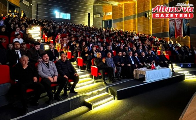 Taşova'da 18 Mart Şehitleri Anma Günü programı gerçekleştirildi