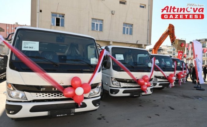 TEMSA Batman Belediyesine 10 yeni araç teslim etti