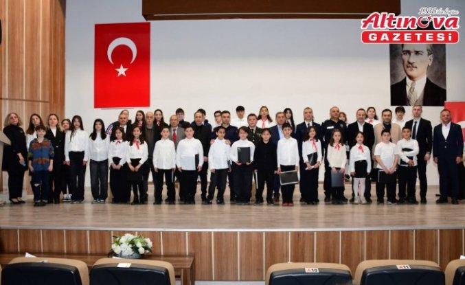 Terme'de İstiklal Marşı’nın kabulünün 105. yılı kutlandı