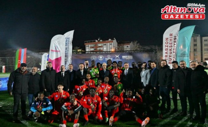 Trabzon'da 2. Uluslararası Öğrenci Futbol Turnuvası düzenlendi