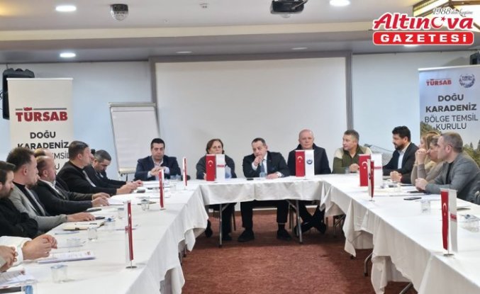 TÜRSAB Doğu Karadeniz Bölge Başkanlığı istişare toplantısı yaptı