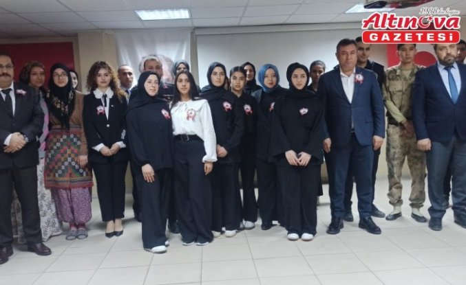 Yeşilyurt ilçesinde şehitler anıldı