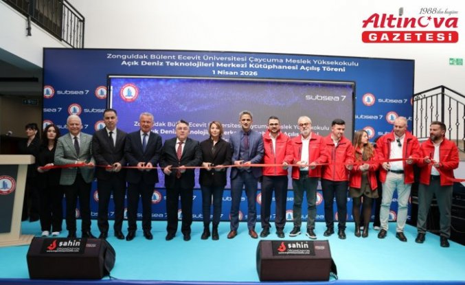 Zonguldak BEUN'da açık deniz teknolojileri merkezi kütüphanesi açıldı