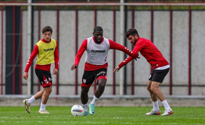 Samsunspor, Adana Demirspor maçının hazırlıklarını sürdürdü