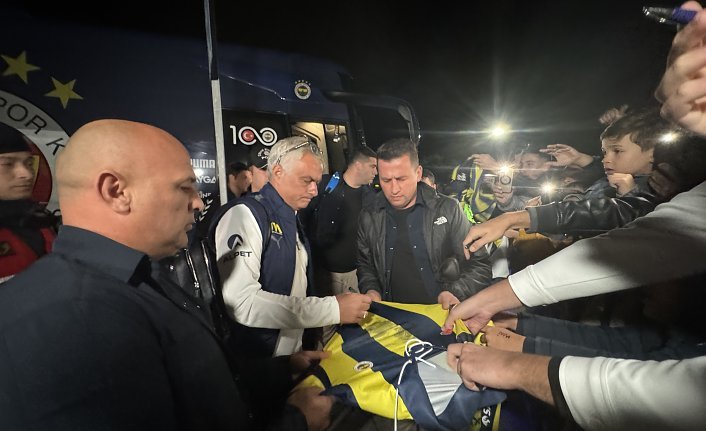 Fenerbahçe kafilesi, Samsun'da